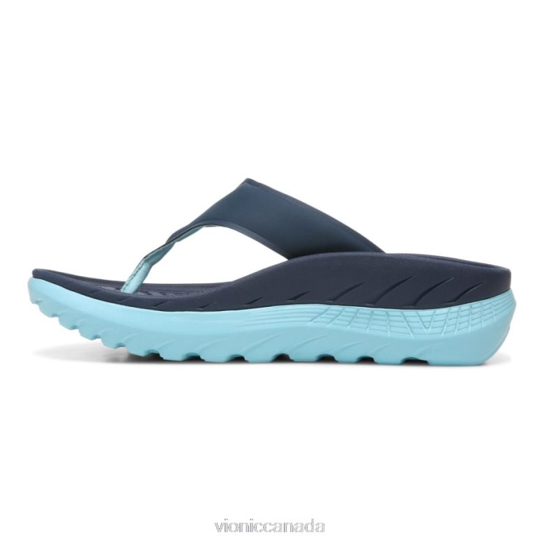 Vionic Restore All Gender Recovery Sandal 464266577 Navy Porcelain Vionic canada