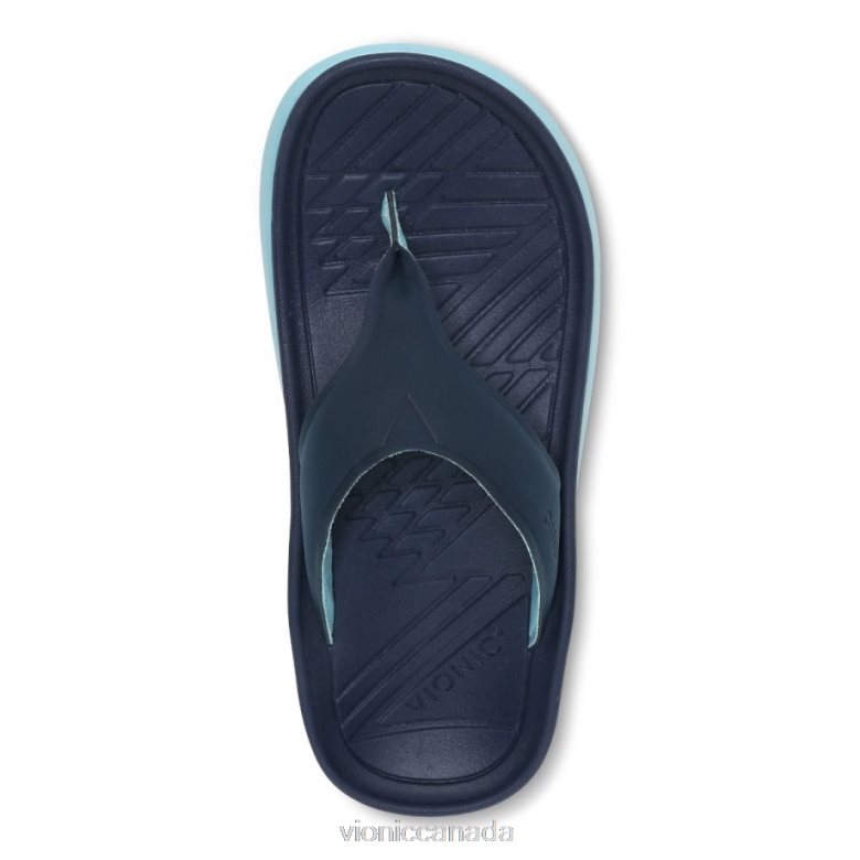 Vionic Restore Recovery Sandal 4642661290 Navy Porcelain Vionic boots canada