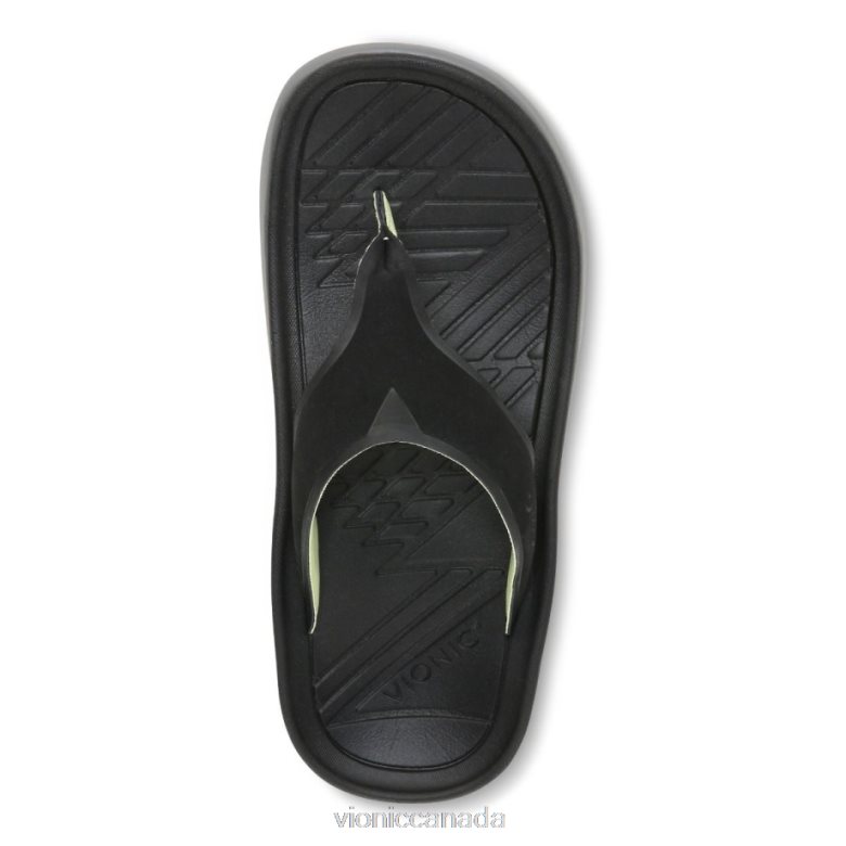 Vionic Restore Recovery Sandal 4642661291 Black Charcoal Vionic calgary