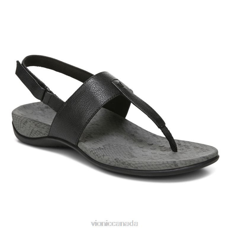 Vionic Tala T-Strap Sandal 464266661 Black Vionic canada