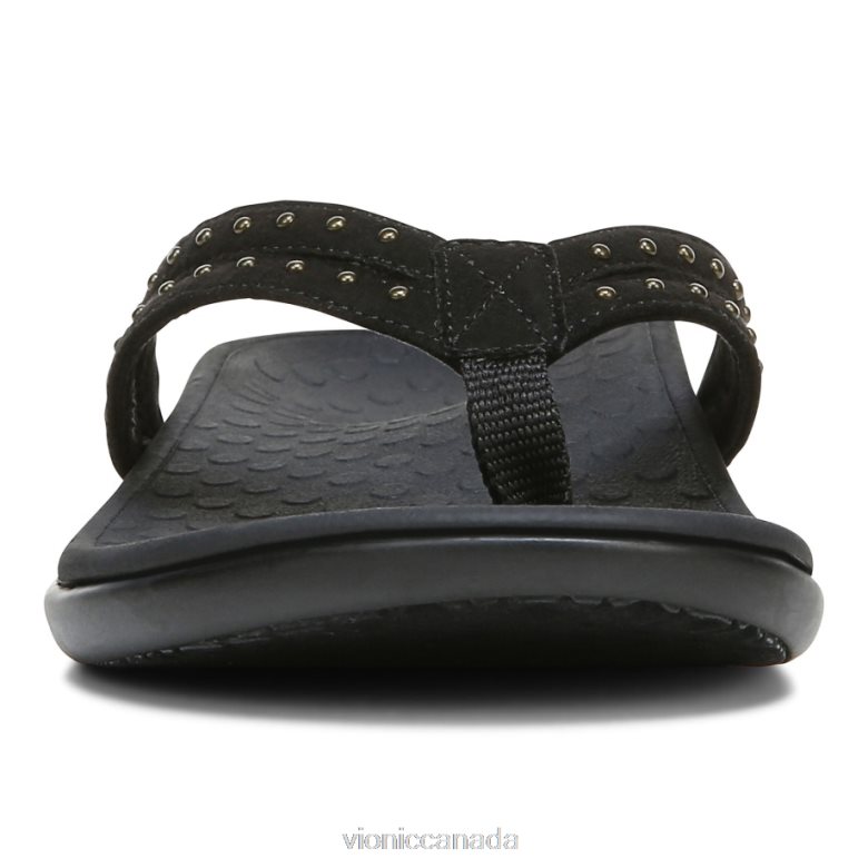 Vionic Tasha Toe Post Sandal 4642661434 Black Vionic boots canada