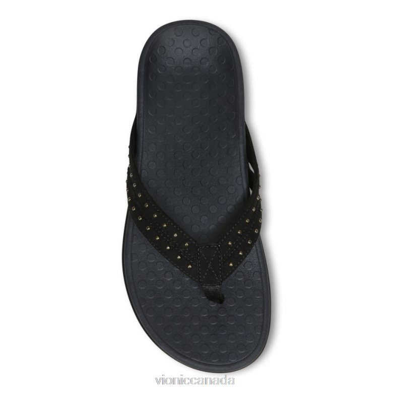 Vionic Tasha Toe Post Sandal 4642661434 Black Vionic boots canada