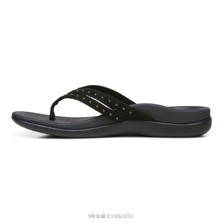 Vionic Tasha Toe Post Sandal 4642661434 Black Vionic boots canada