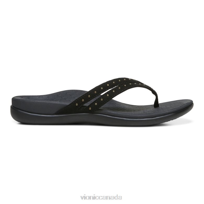 Vionic Tasha Toe Post Sandal 4642661434 Black Vionic boots canada