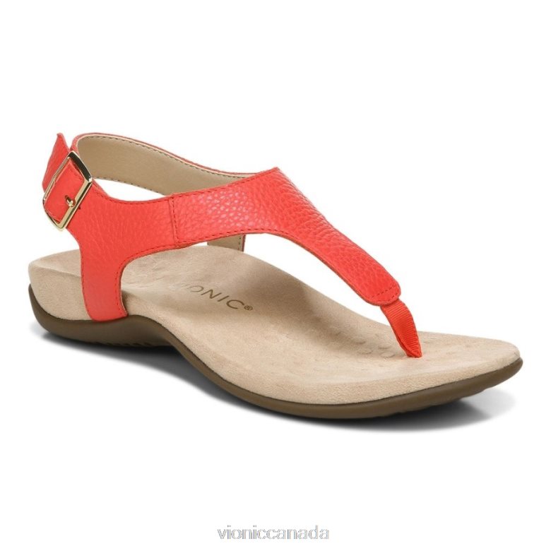 Vionic Terra Sandal 464266607 Poppy Vionic sandals canada