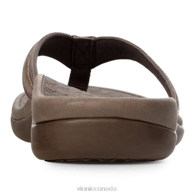 Vionic Tide II Toe Post Sandal 4642661386 Bronze Metallic Vionic boots canada