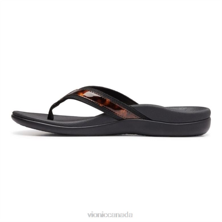Vionic Tide II Toe Post Sandal 4642661389 Tortoise Vionic sandals canada