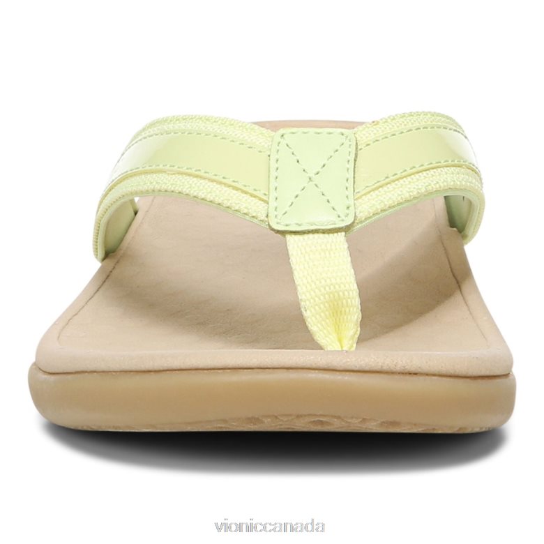 Vionic Tide II Toe Post Sandal 4642661390 Pale Lime Vionic sneakers