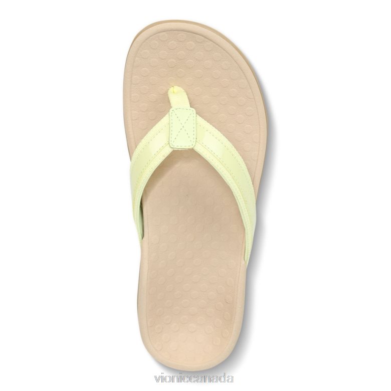 Vionic Tide II Toe Post Sandal 4642661390 Pale Lime Vionic sneakers