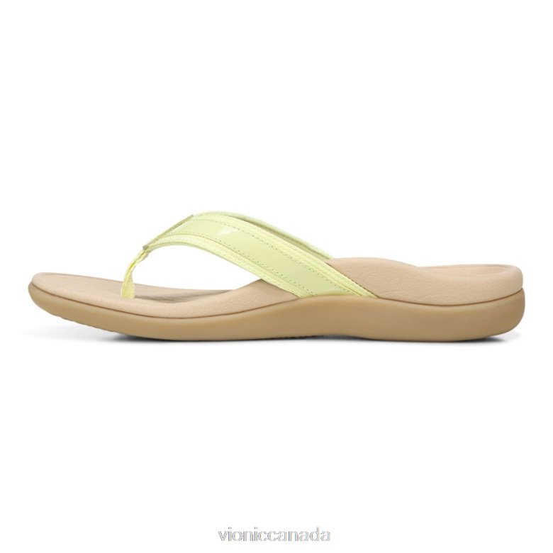 Vionic Tide II Toe Post Sandal 4642661390 Pale Lime Vionic sneakers