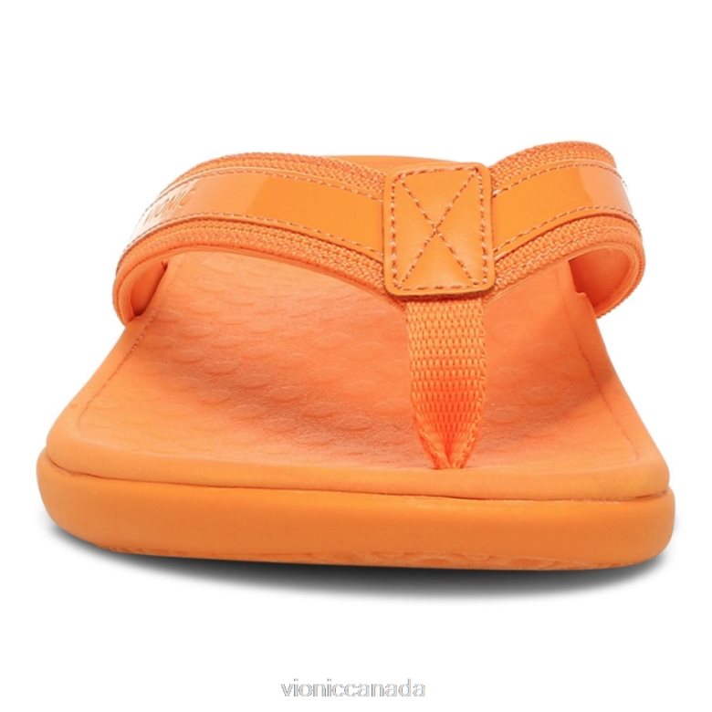 Vionic Tide II Toe Post Sandal 4642661396 Marigold Vionic shoes calgary