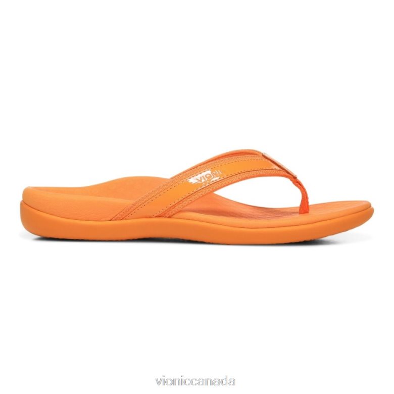 Vionic Tide II Toe Post Sandal 4642661396 Marigold Vionic shoes calgary
